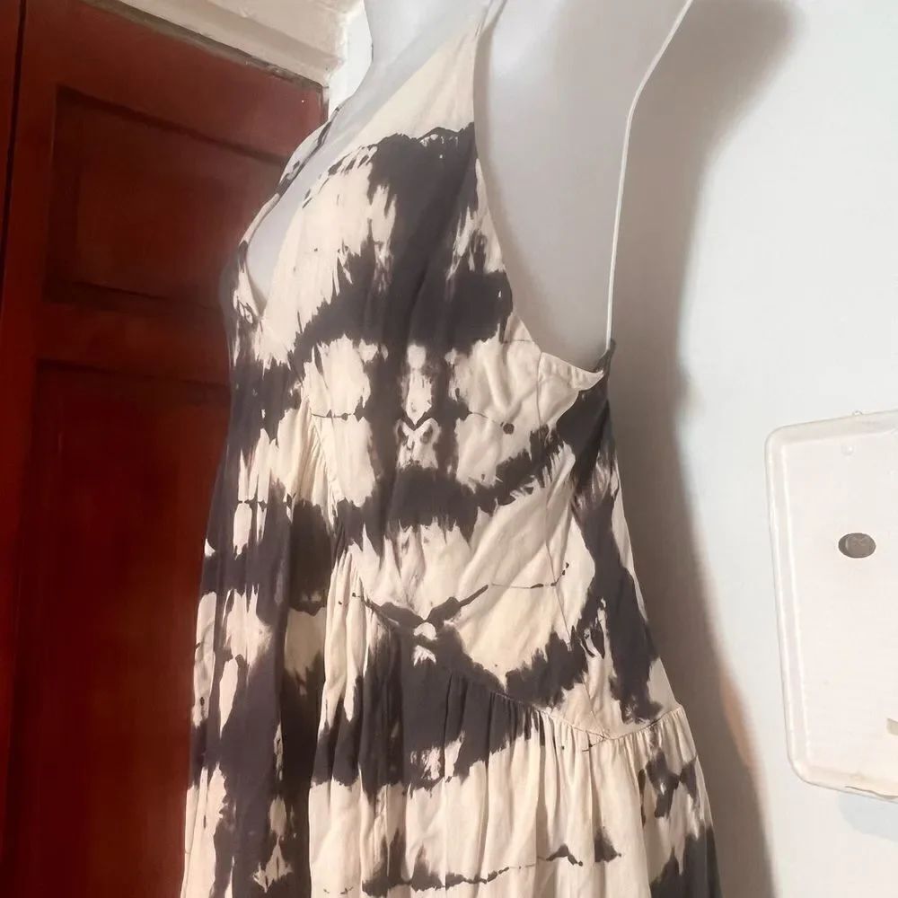 Young Fabulous & Broke maxi dress dye tye
